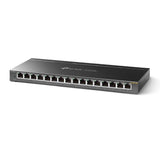 TP-Link TL-SG116E 16-Port-Gigabit-Unmanaged Pro Switch Metallgehäuse