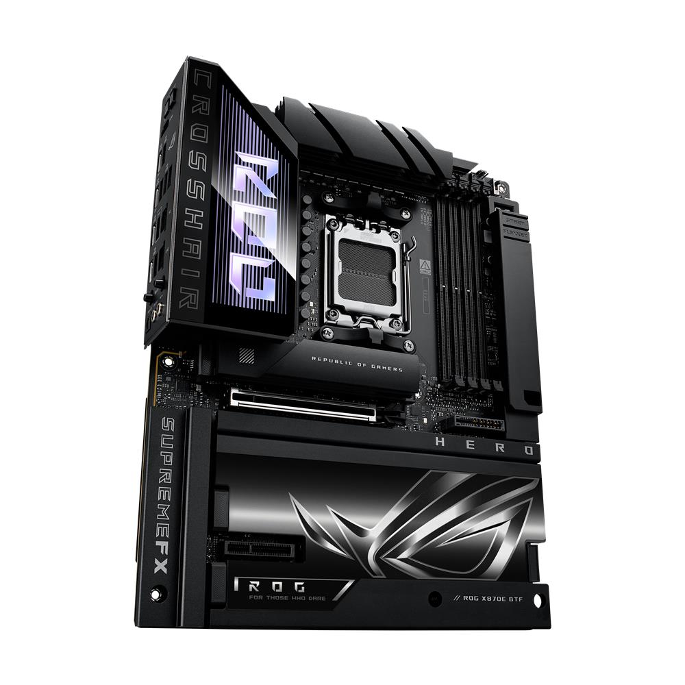 ASUS ROG CROSSHAIR X870E HERO BTF Mainboard AM5 ATX DDR5 PCIe 5.0 WiFi 7
