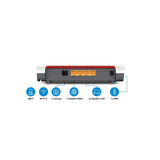 FRITZ!Box 4050 – Leistungsstarker WLAN-Router mit Wi-Fi 6 für Glasfaser & Kabelmodem