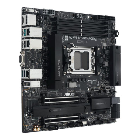 ASUS Pro WS B850M-ACE SE Mainboard AM5 micro ATX DDR5 PCIe 5.0 IPMI 10Gb LAN