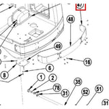 Nilfisk Original 56316656 Bumper Front Frontstoßstange