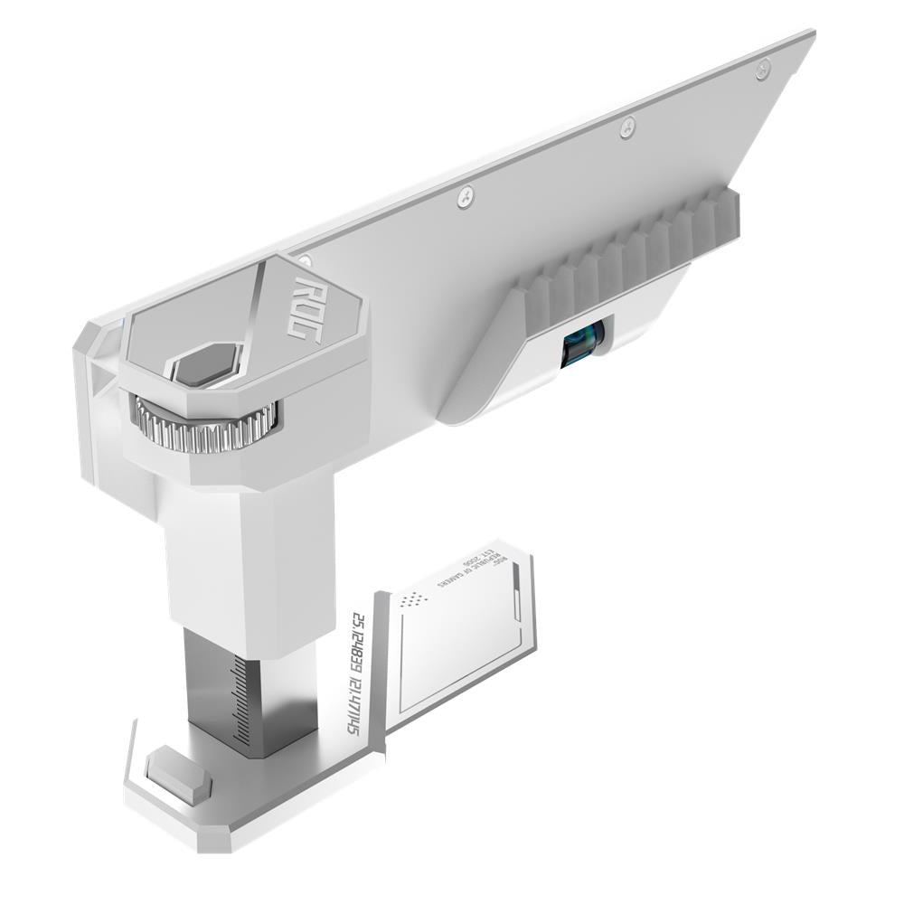 ASUS ROG Herculx Grafikkartenhalter White mit ARGB und Aura Sync
