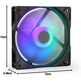 ENDORFY Stratus 120 PWM ARGB PC-Gehäuselüfter, 120mm, Beleuchtet | EY4A008