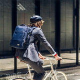 Camry CR 6881nb Business Rucksack 24 L erweiterbar, Handgepäck Rucksack 40x20x30 cm, Laptoprucksack bis 15,6 Zoll, RFID, USB, YKK-Reißverschlüsse, wasserabweisend