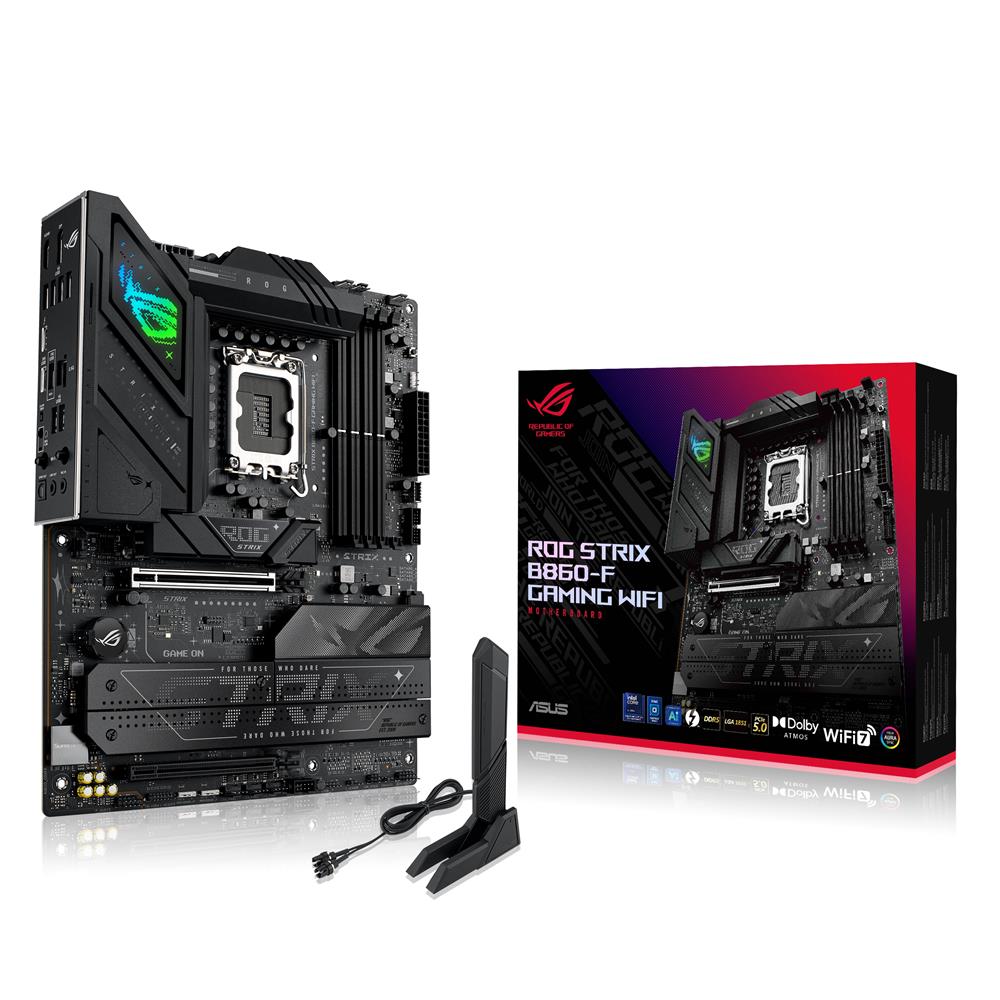 ASUS ROG STRIX B860-F GAMING WIFI Mainboard LGA 1851 ATX DDR5 PCIe 5.0 WiFi 7