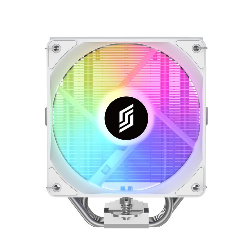 Silentware Bora White – CPU-Luftkühler, 5 Heatpipes, A-RGB, 215W TDP