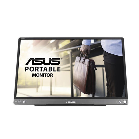 ASUS ZenScreen MB16ACE 39,62cm 15,6 Zoll tragbarer USB Monitor Full HD USB Typ-C Flicker-Free grau