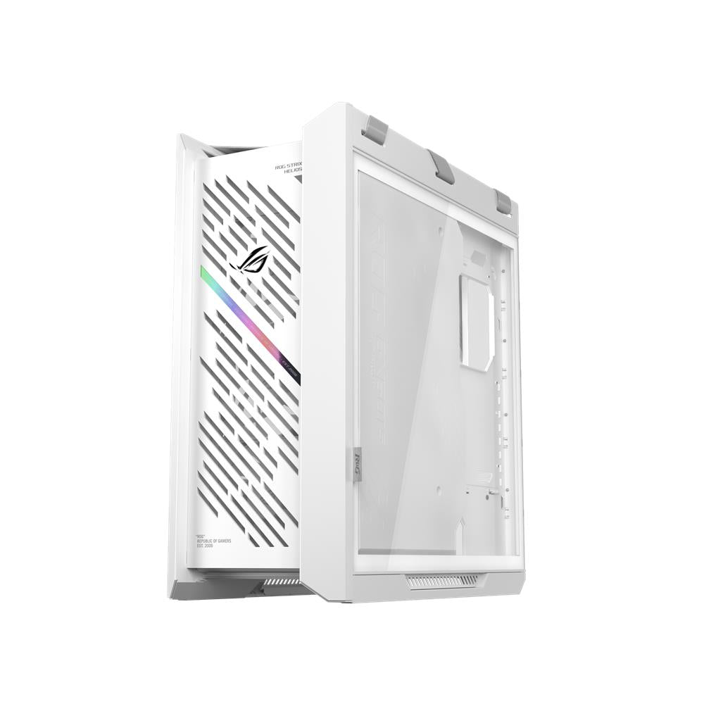ASUS ROG Strix Helios II White EATX Mid Tower Gaming PC Gehäuse mit 4 Lüftern