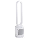 Adler AD 7344 blattloser Turmventilator, 86 cm, mit Fernbedienung, 60°-Schwenkbereich, 3 Geschwindigkeitsstufen, 3 Betriebsmodi, 1–12-Stunden-Timer, LED-Display