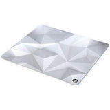 ENDORFY Crystal Onyx White L Mauspad weiß rutschfest 450 x 400 mm