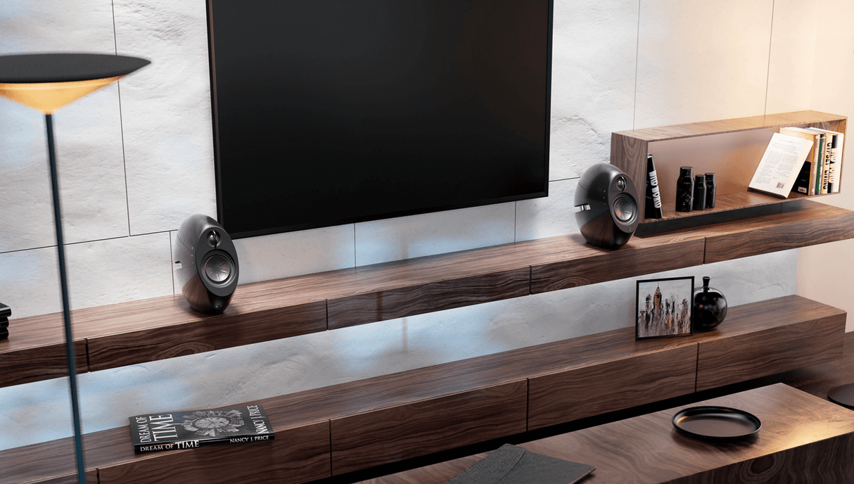 Edifier E25HD Design-Lautsprecherset mit Bluetooth 5.3 (74 Watt), Schwarz