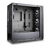 Silentware Air 1000 Black – ATX Midi Tower mit Mesh-Front, Glas-Seitenfenster & 4 A-RGB Lüftern