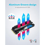 GRAUGEAR Kühlkörper Kit für PlayStation 5 M.2 SSD Speichererweiterung