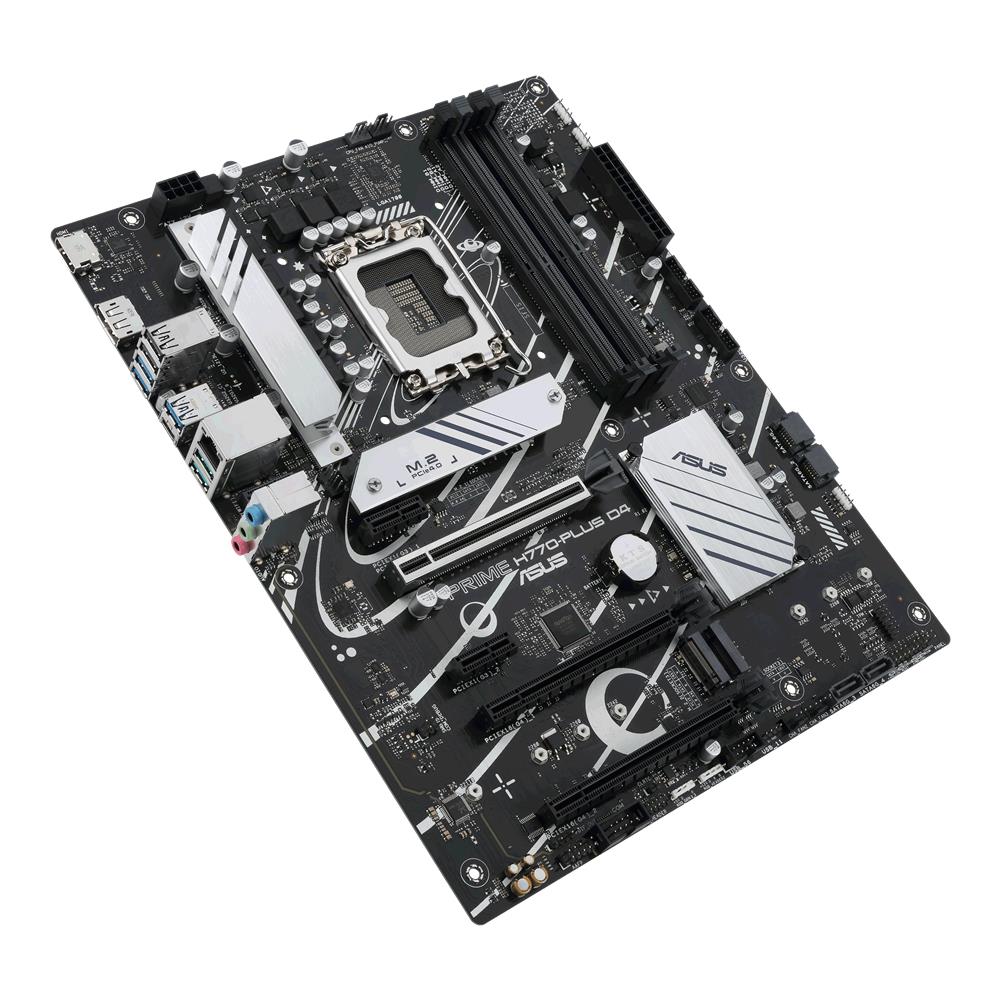 ASUS PRIME H770-PLUS D4 Gaming Mainboard Sockel Intel LGA 1700 ATX DDR4 PCIe 4.0 M.2 Thunderbolt 4