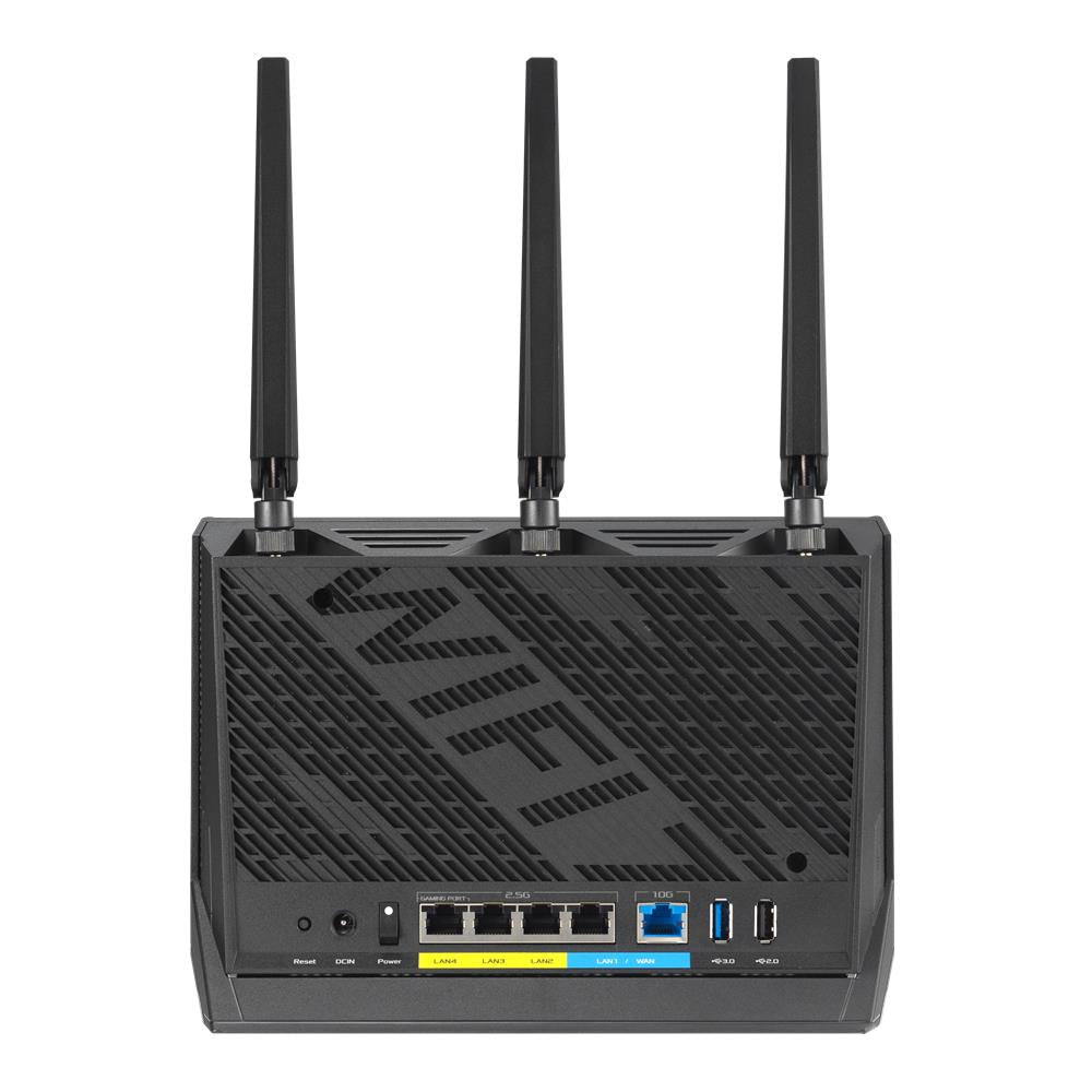 ASUS RT BE86U WiFi 7 BE6800 Dual Band Router mit 10G Port AiMesh und VPN