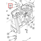 Nilfisk Original 56510189 Plate Inlet Abdeckplatte