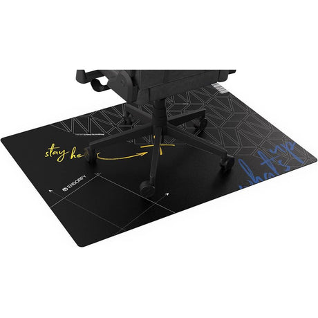 ENDORFY Floor Pad, Bodenschutzmatte, 120 x 90 cm, rechteckige Bodenmatte, rutschfeste Stuhlunterlage