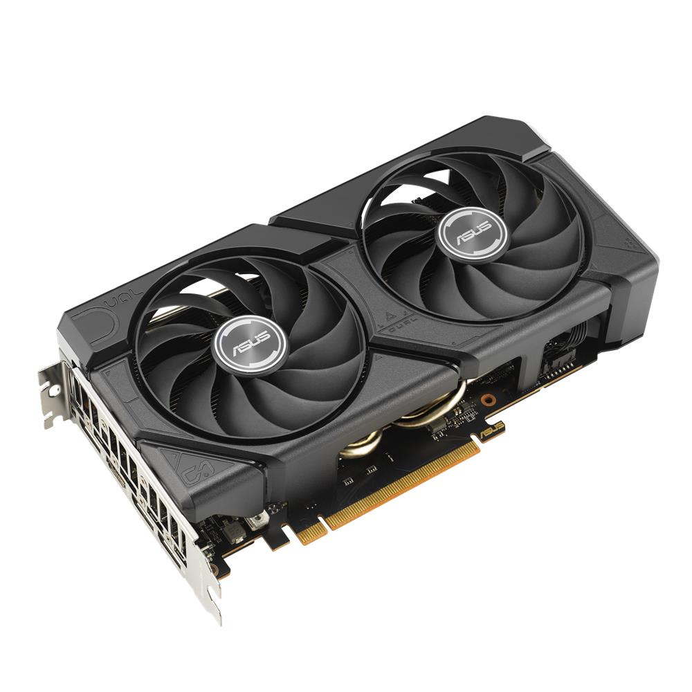 ASUS Dual Radeon RX 7600 EVO OC 8GB GDDR6 Gaming Grafikkarte PCIe 4.0