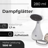 Adler AD 5042 Dampfglätter für Kleidung mit 280 ml Wassertank
