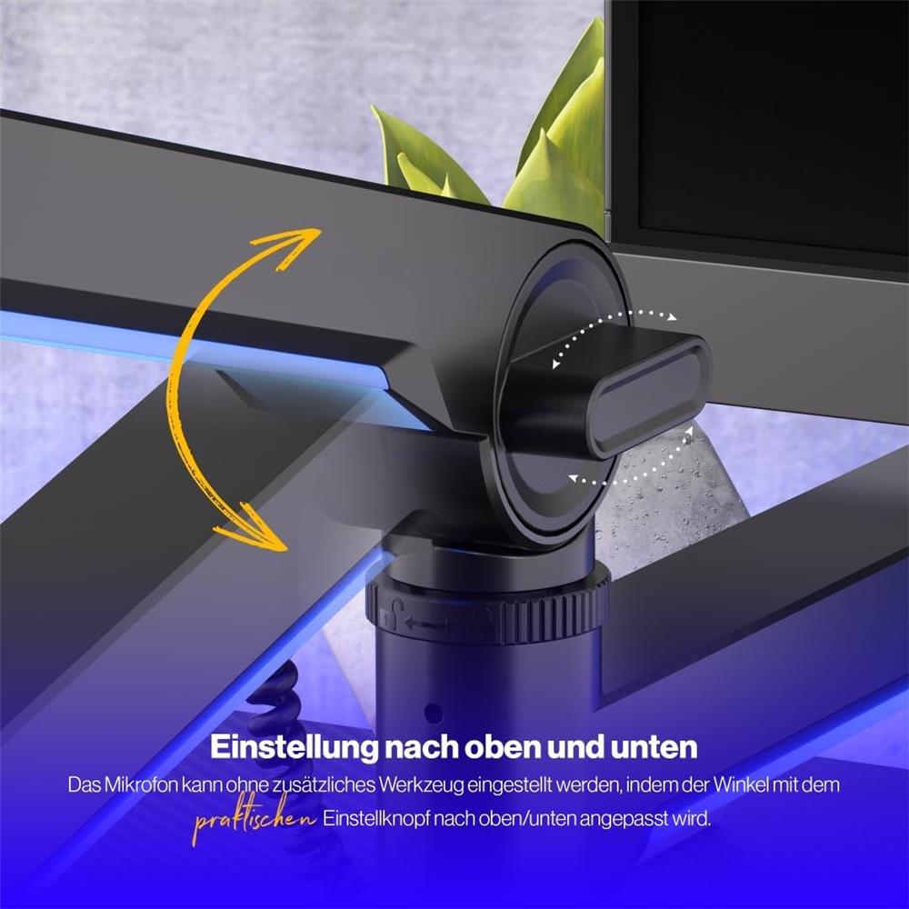 ENDORFY Broadcast Low Profile RGB Boom Arm, Mikrofonarm