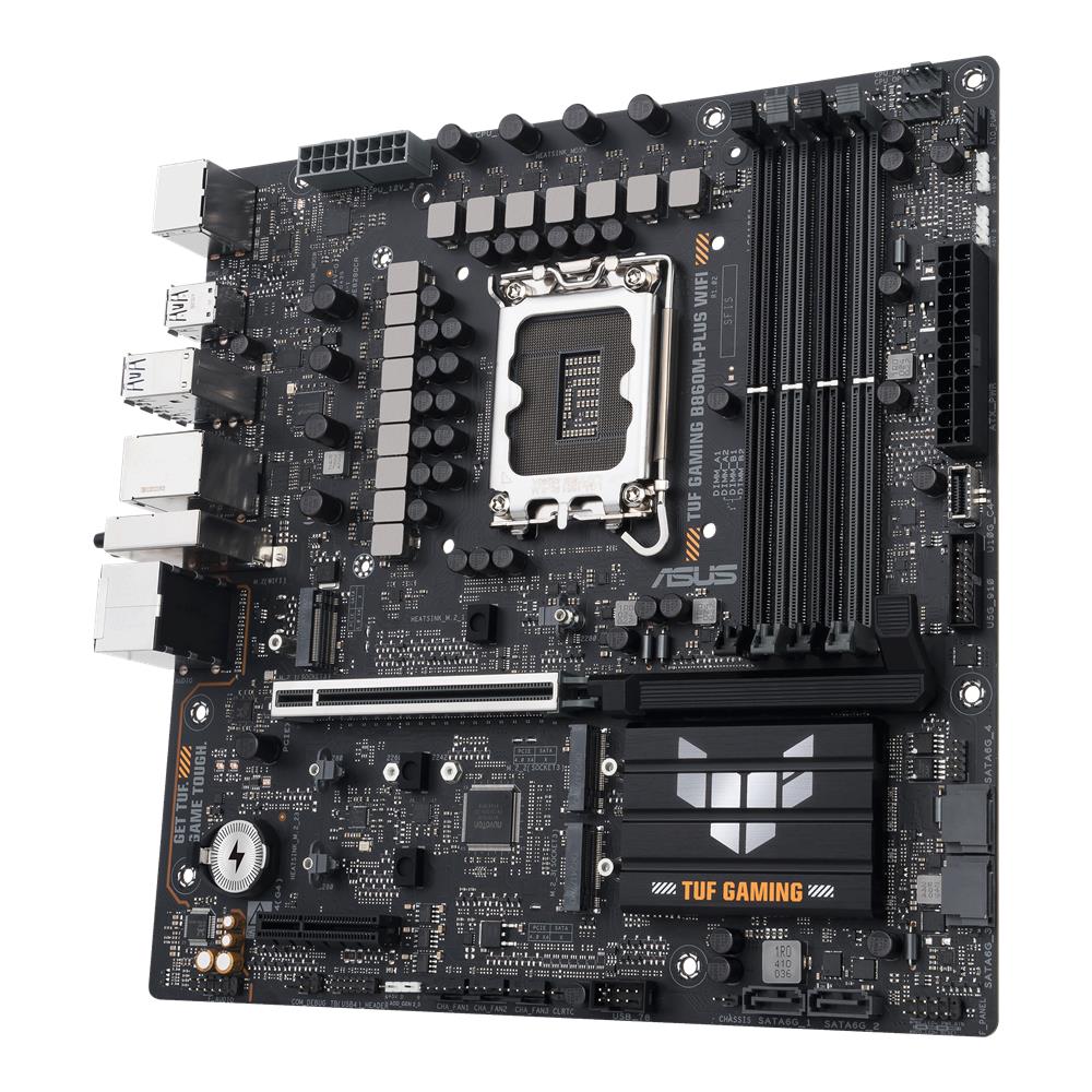 ASUS TUF Gaming B860M-PLUS WIFI Mainboard LGA 1851 mATX DDR5 PCIe 5.0 WiFi 7