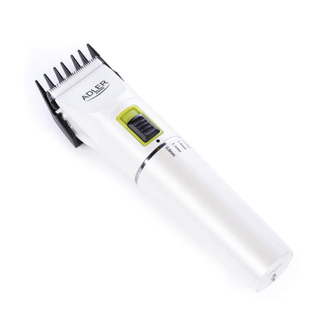 Adler AD 2827 Haarschneider weiß Haarschneidegerät Rasierer Haarschneideset mit Ladestation