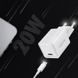 LogiLink USB-C GaN Ladegerät 20W PD+QC 3.0, Weiß
