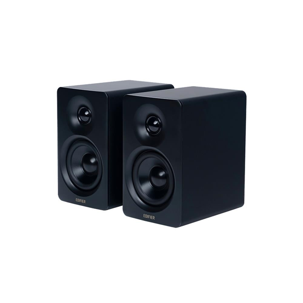 Edifier M60 ultrakompakte 2.0 Desktoplautsprecher (66 Watt) mit Bluetooth V5.3, Schwarz
