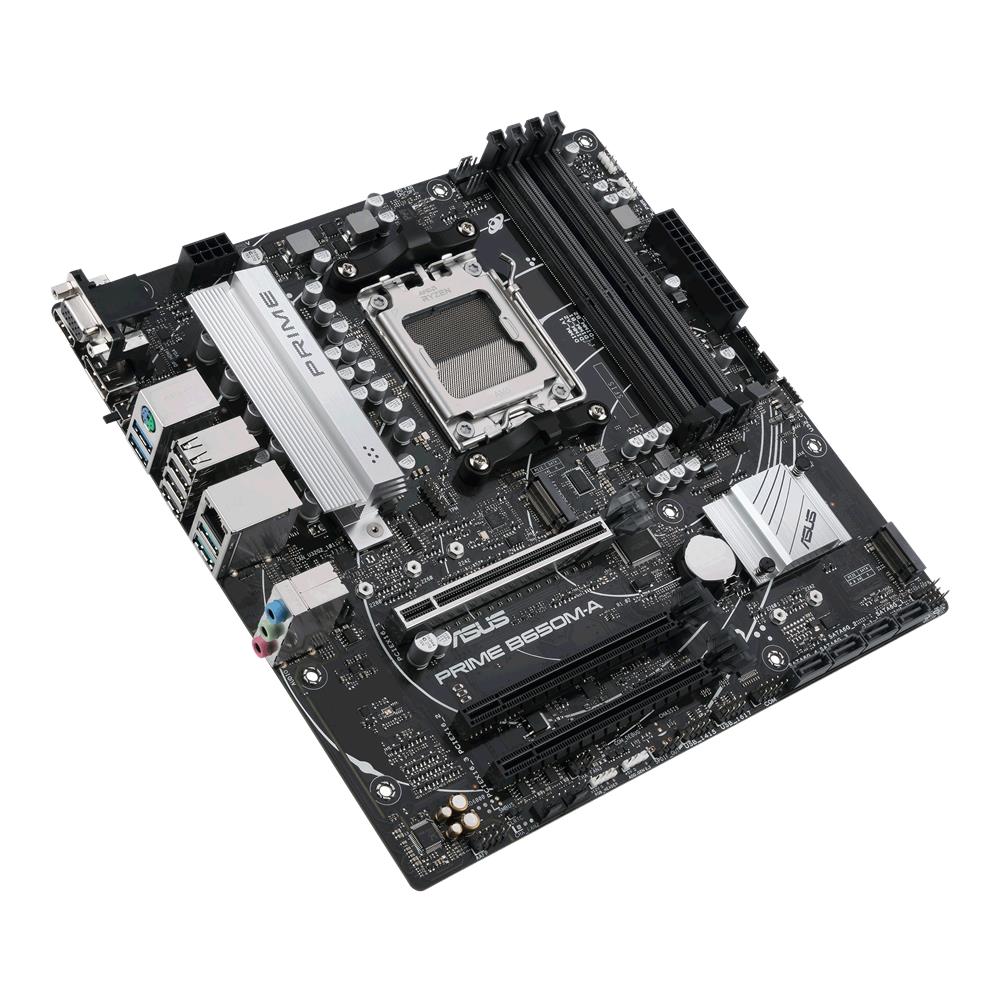 ASUS Prime B650M-A CSM Mainboard Sockel AMD AM5 Ryzen 7000 micro-ATX DDR5 PCIe 5.0 BIOS Flashback