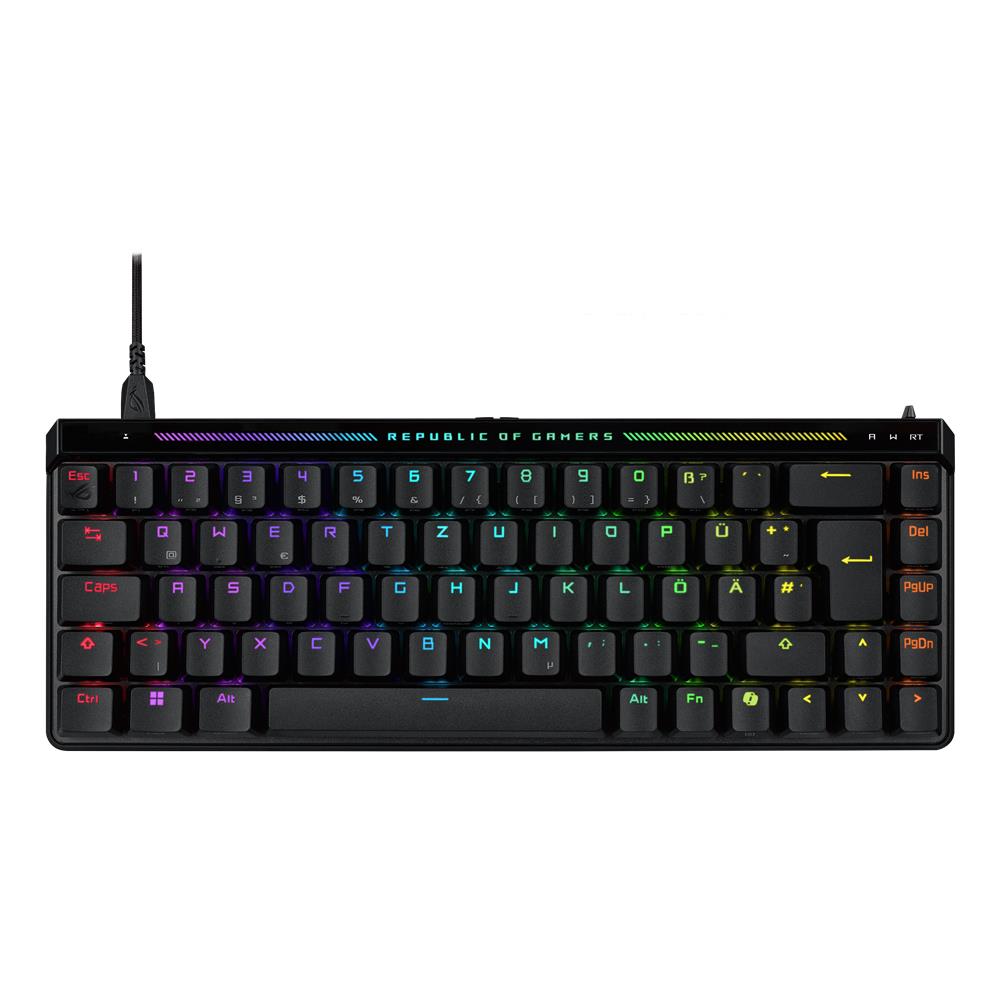 ASUS ROG Falchion Ace HFX Gaming Tastatur QWERTZ 65% 8000 Hz USB-C