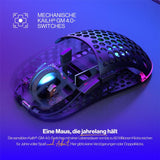 ENDORFY LIX Wireless, Leichte kabellose Gaming-Maus (69 g), 16000 DPI, Schwarz | EY6A008