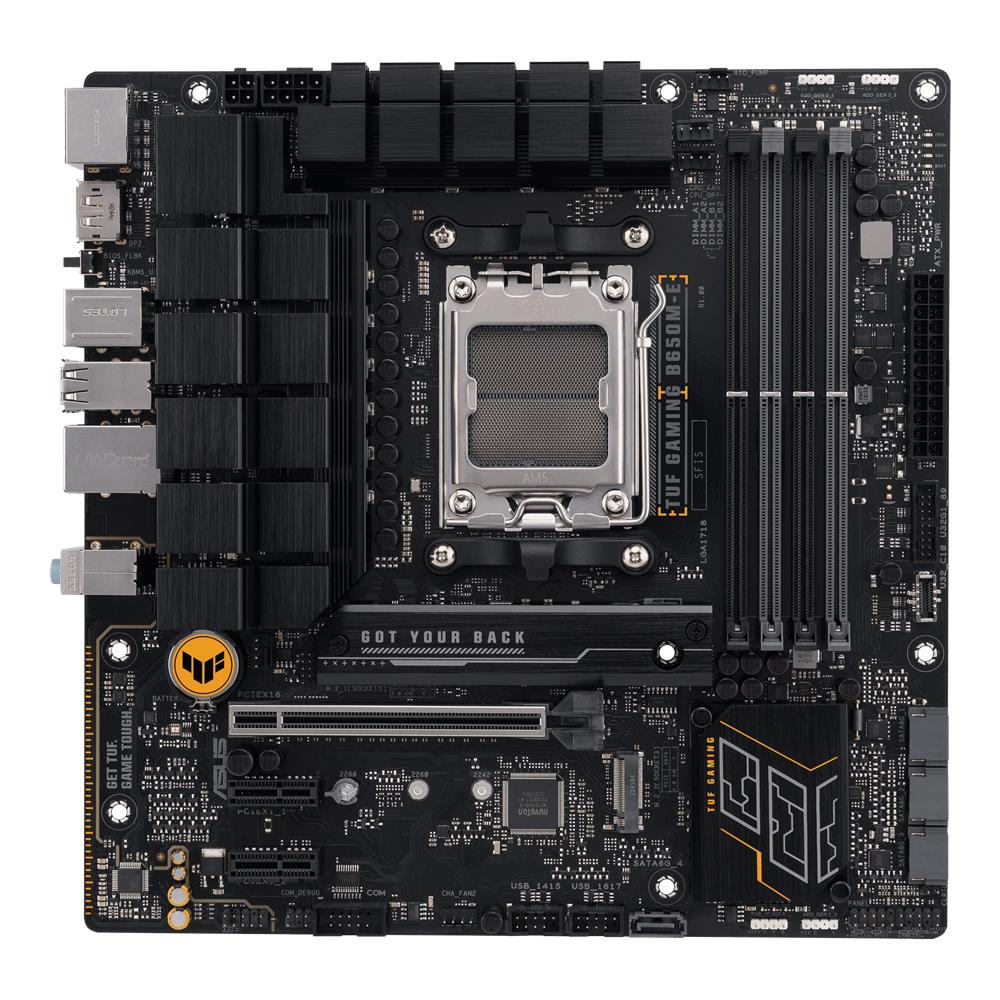 ASUS TUF GAMING B650M-E Mainboard Sockel AMD AM5 (Ryzen 7000, mATX, PCIe 5.0, DDR5, 2,5 Gb Ethernet)