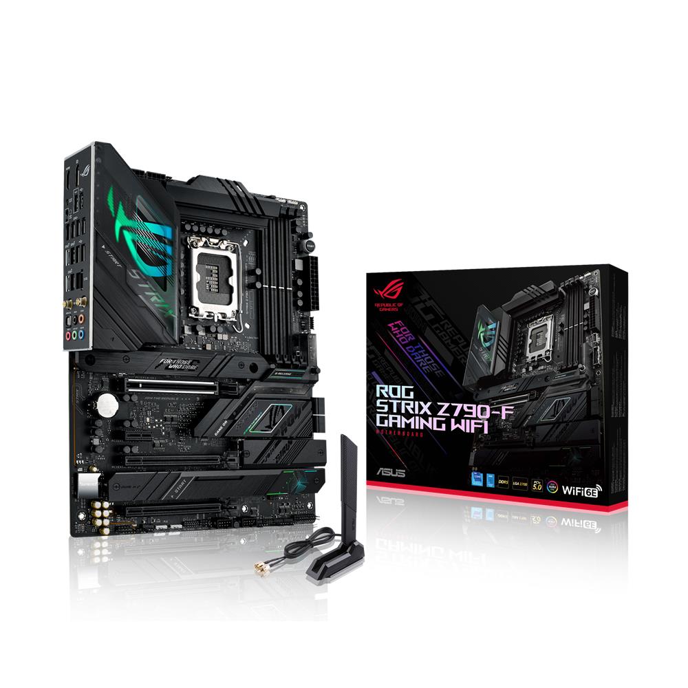 ASUS ROG STRIX Z790-F Gaming WIFI Mainboard Sockel Intel LGA1700 (ATX, DDR5, M.2, PCIe 5.0, WiFi 6E)