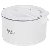 Adler AD 1377 Reise Wasserkocher 0,6 L faltbares Silikongehäuse Camping weiß