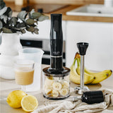 Adler AD 4620 Stabmixer Set – 800 W, 2 Geschwindigkeiten, Edelstahlaufsatz & Zubehör