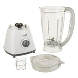 Adler AD 4057 Standmixer 1,5L 450 Watt Weiß für Smoothies Milchshakes Säfte