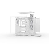 be quiet! Light Base 500 LX White PC-Gehäuse vollständig verglaste Front- und Seitenpaneele Show Case