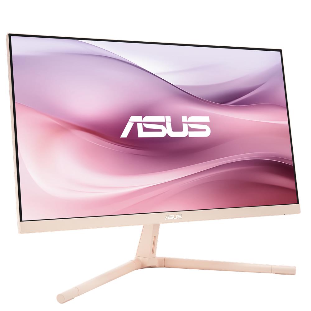 ASUS Eye Care VU249CFE‑P 24 Zoll Full HD IPS Monitor 100Hz USB‑C 15W – Rose Clay (Pink)