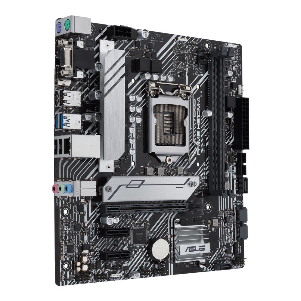 ASUS Prime H510M-A Gaming Mainboard Sockel Intel LGA1200 mATX M.2 USB 3.2 PCIe 4.0