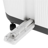 Adler AD 2184 – Deluxe Fußsprudelbad Massierer Salzbehälter Tragegriff Rollen zum einfachen Transport