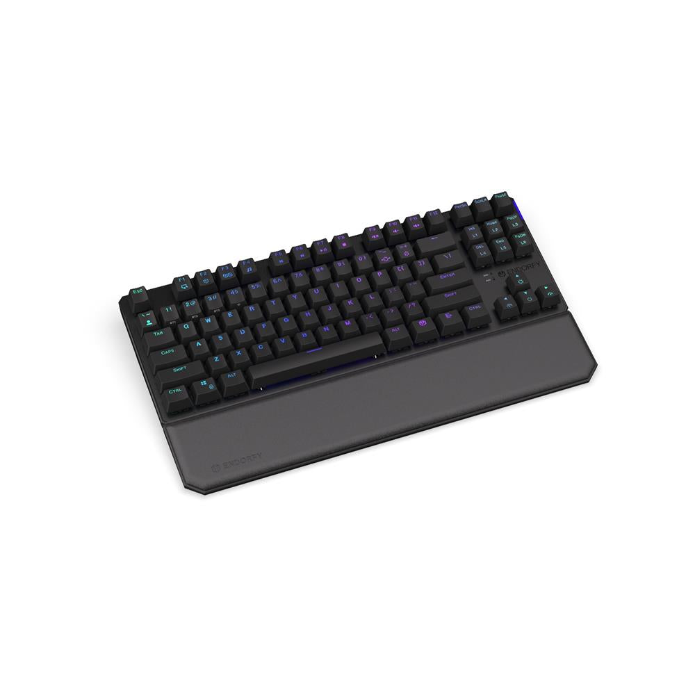 ENDORFY Thock TKL Palm Rest, schwarze Handballenauflage, Magnetische Befestigung