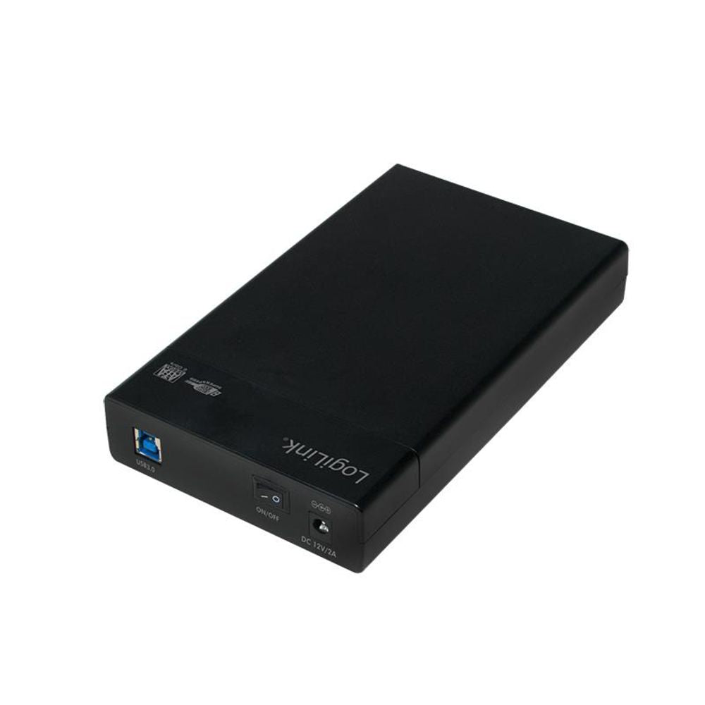 LogiLink Festplattengehäuse 3,5" SATA USB 3.0 Schwarz