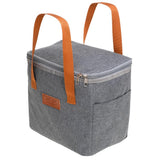 Adler AD 4523 Kühltasche 10L – Kompakte Thermotasche für Picknick, Reise & Einkauf in Grau
