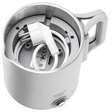 Adler AD 1388g Reisewasserkocher 0,8L kompakt leicht klappbarer Griff Grau Camping