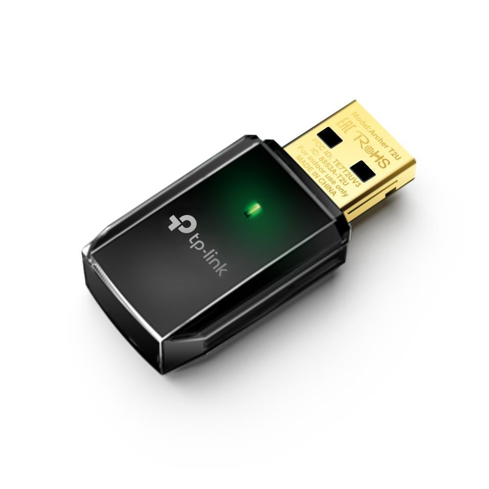 TP-Link Archer T2U l AC600 Dualband-USB-WLAN-Adapter WiFi 2,4GHz 5GHz l refurbished