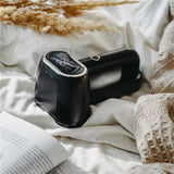 Adler AD 9622 Fusselentferner mit LCD Display elektrisch aufladbar Schwarz