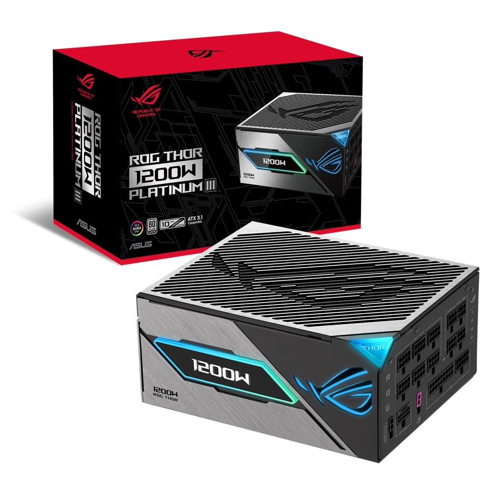 ASUS ROG THOR 1200W Platinum III Netzteil ATX 3.1 PCIe 5.1 OLED