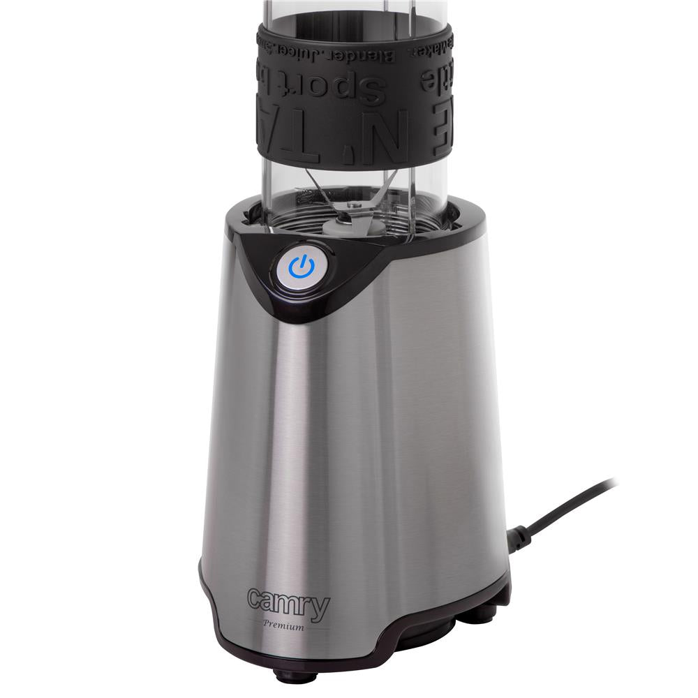 Camry CR 4069 Standmixer Edelstahl mit 2 Trinkflaschen