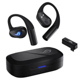 ASUS ROG Cetra Open Wireless Gaming Earbuds Bluetooth 2.4 GHz Schwarz