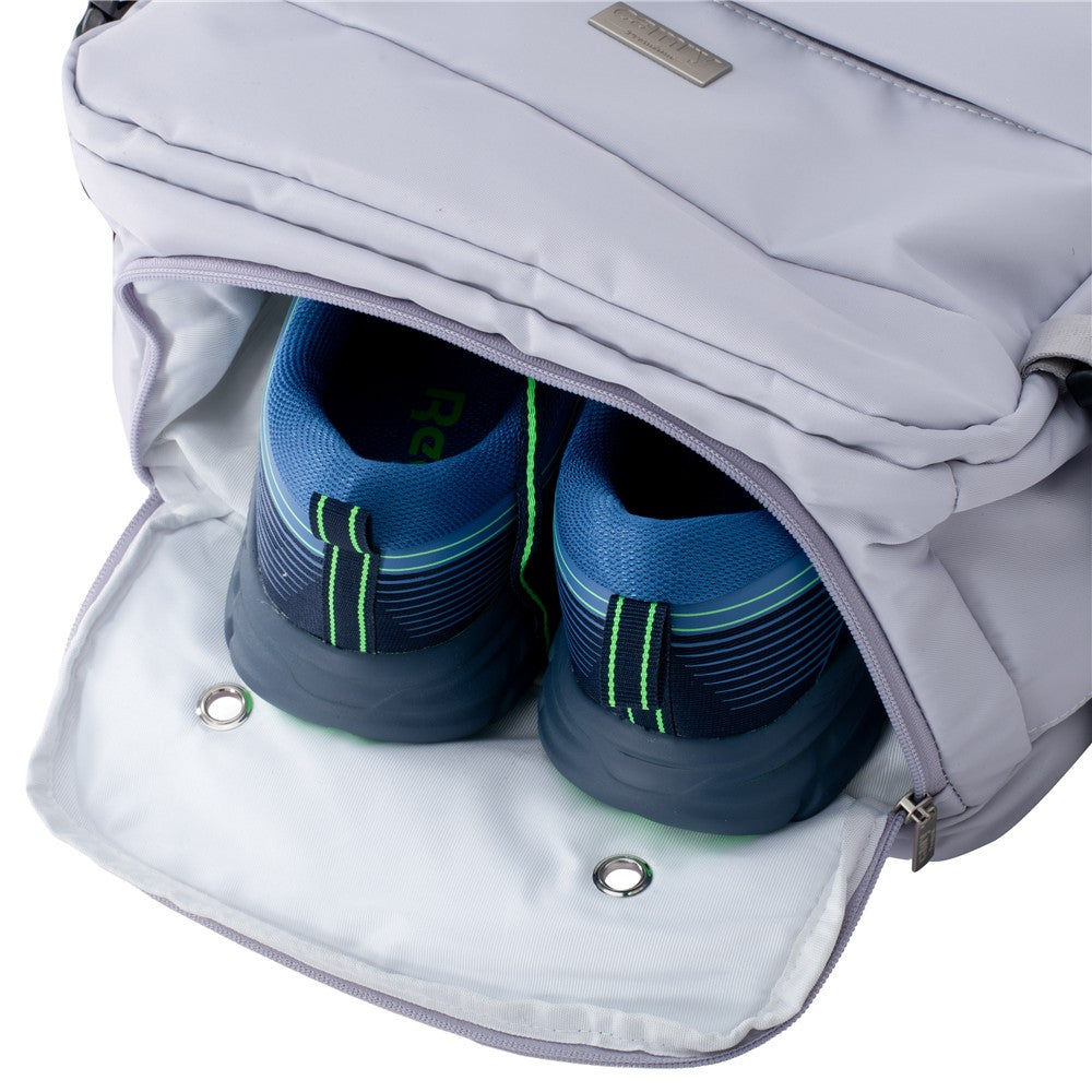 Camry CR 6880lp Reiserucksack 24 Liter, Handgepäck Rucksack mit Laptopfach bis 17 Zoll, Schuhfach, Nassfach, RFID-Fach, Business, Sport und Reisen, hell lila